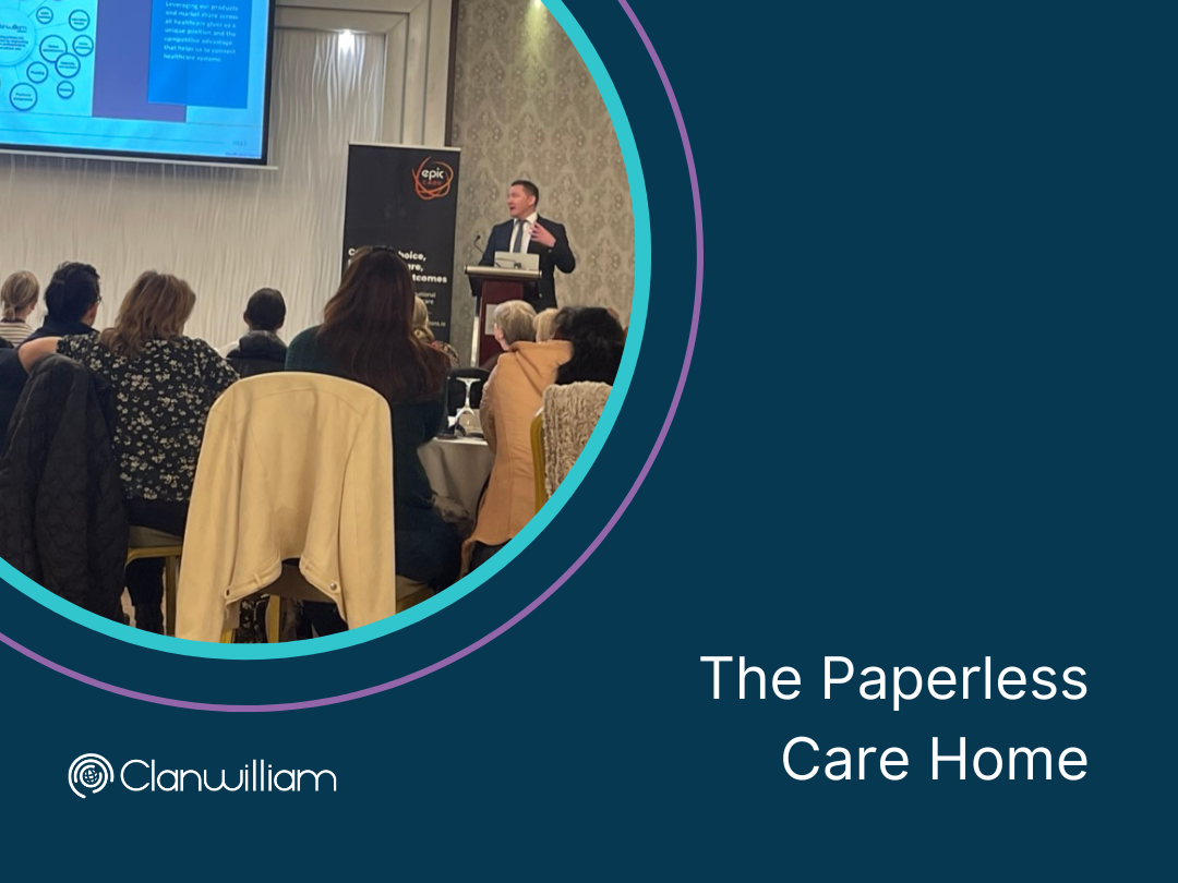 Clanwilliam supports technology goals of care homes in Northern Ireland with digital transformation event