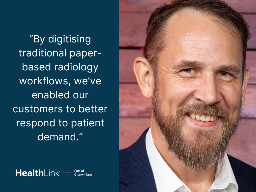 HealthLink modernise radiology reporting in Australia with new Diagnostic e-Ordering.